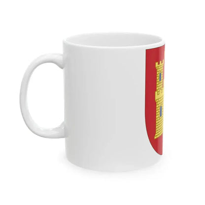 Arms of Castile - White Coffee Mug - Go Mug Yourself
