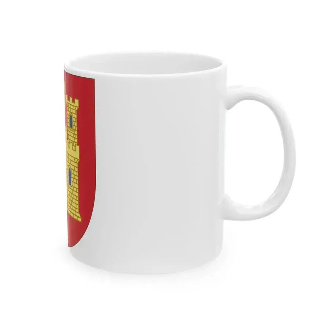Arms of Castile - White Coffee Mug - Go Mug Yourself
