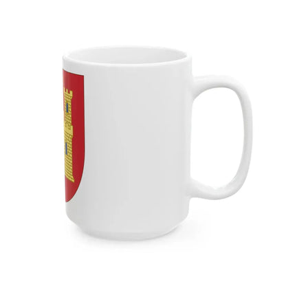Arms of Castile - White Coffee Mug - Go Mug Yourself