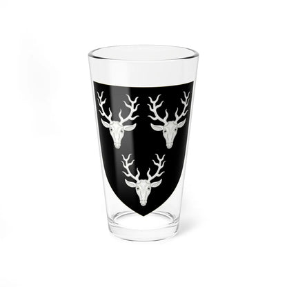 Arms of Cavendish (England) (Coat of Arms) Pint Glass 16oz 16oz - Go Mug Yourself