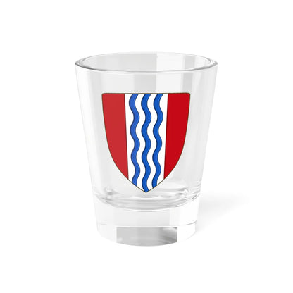 Arms of Central Falls Rhode Island (United States) (Coat of Arms) Shot Glass 1.5oz 1.5oz - Go Mug Yourself