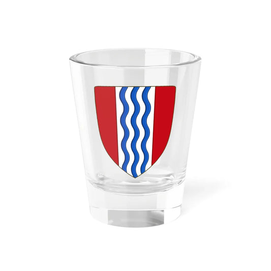 Arms of Central Falls Rhode Island (United States) (Coat of Arms) Shot Glass 1.5oz 1.5oz - Go Mug Yourself