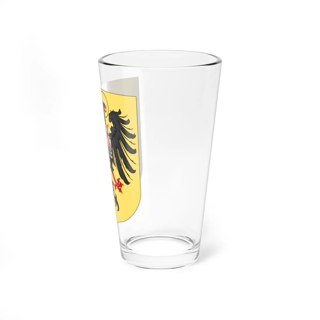 Arms of Charles I of Spain Charles V as Holy Roman Emperor-Or shield variant 1530-1556 (Spain) (Coat of Arms) Pint Glass 16oz - Go Mug Yourself