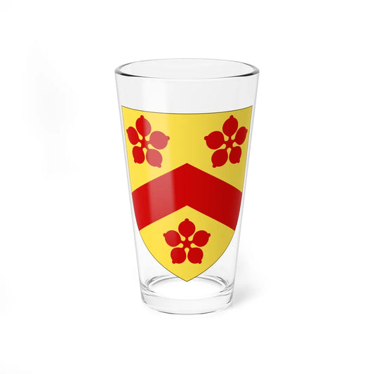 Arms of Chichele (England) (Coat of Arms) Pint Glass 16oz 16oz - Go Mug Yourself