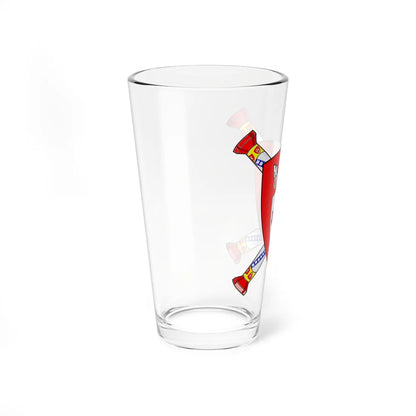 Arms of Chief Herald of Canada (Canada) (Coat of Arms) Pint Glass 16oz - Go Mug Yourself