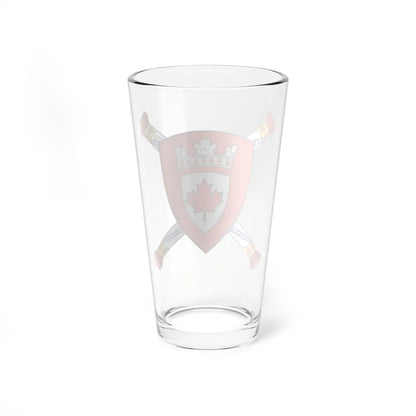 Arms of Chief Herald of Canada (Canada) (Coat of Arms) Pint Glass 16oz - Go Mug Yourself
