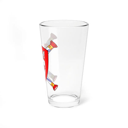 Arms of Chief Herald of Canada (Canada) (Coat of Arms) Pint Glass 16oz - Go Mug Yourself
