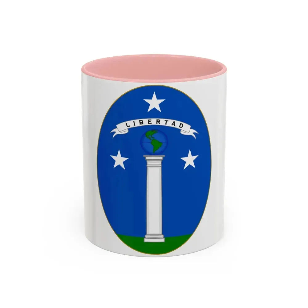Arms of Chile (1819-1834) - Accent Coffee Mug 11oz Pink - Go Mug Yourself