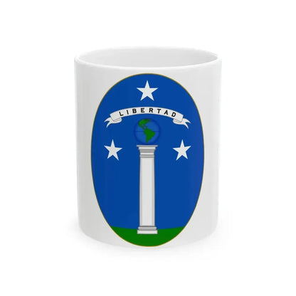 Arms of Chile (1819-1834) - White Coffee Mug 11oz - Go Mug Yourself