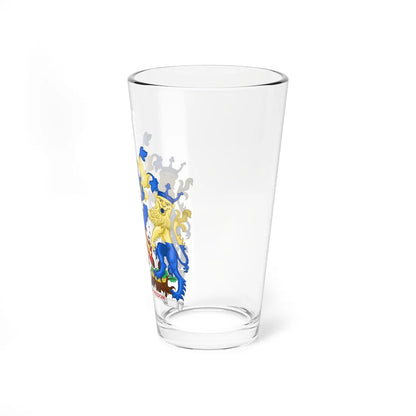 Arms of Christchurch Town Council (England) (Coat of Arms) Pint Glass 16oz - Go Mug Yourself