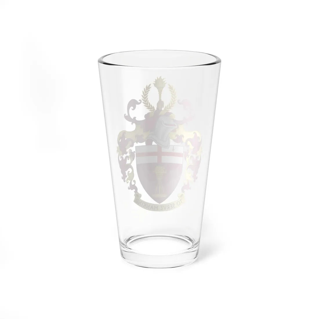 Arms of City University of London (United Kingdom) (Coat of Arms) Pint Glass 16oz - Go Mug Yourself