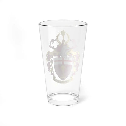Arms of City University of London (United Kingdom) (Coat of Arms) Pint Glass 16oz - Go Mug Yourself