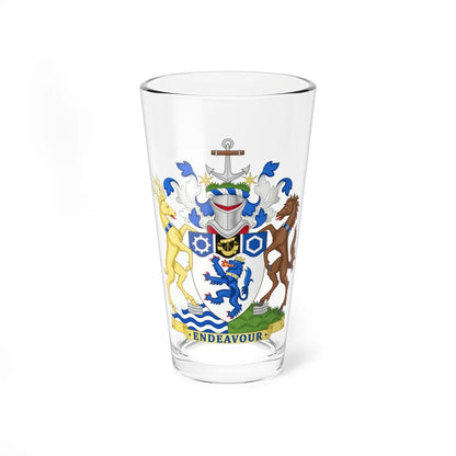Arms of Cleveland County Council (England) (Coat of Arms) Pint Glass 16oz 16oz - Go Mug Yourself
