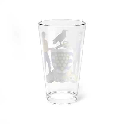 Arms of Cornwall Council (England) (Coat of Arms) Pint Glass 16oz - Go Mug Yourself