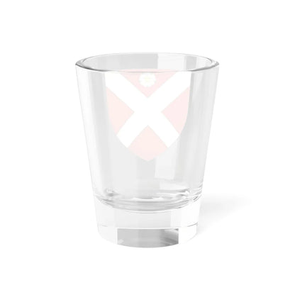 Arms of Corrie or Currie of Newbie (Scotland) (Coat of Arms) Shot Glass 1.5oz - Go Mug Yourself