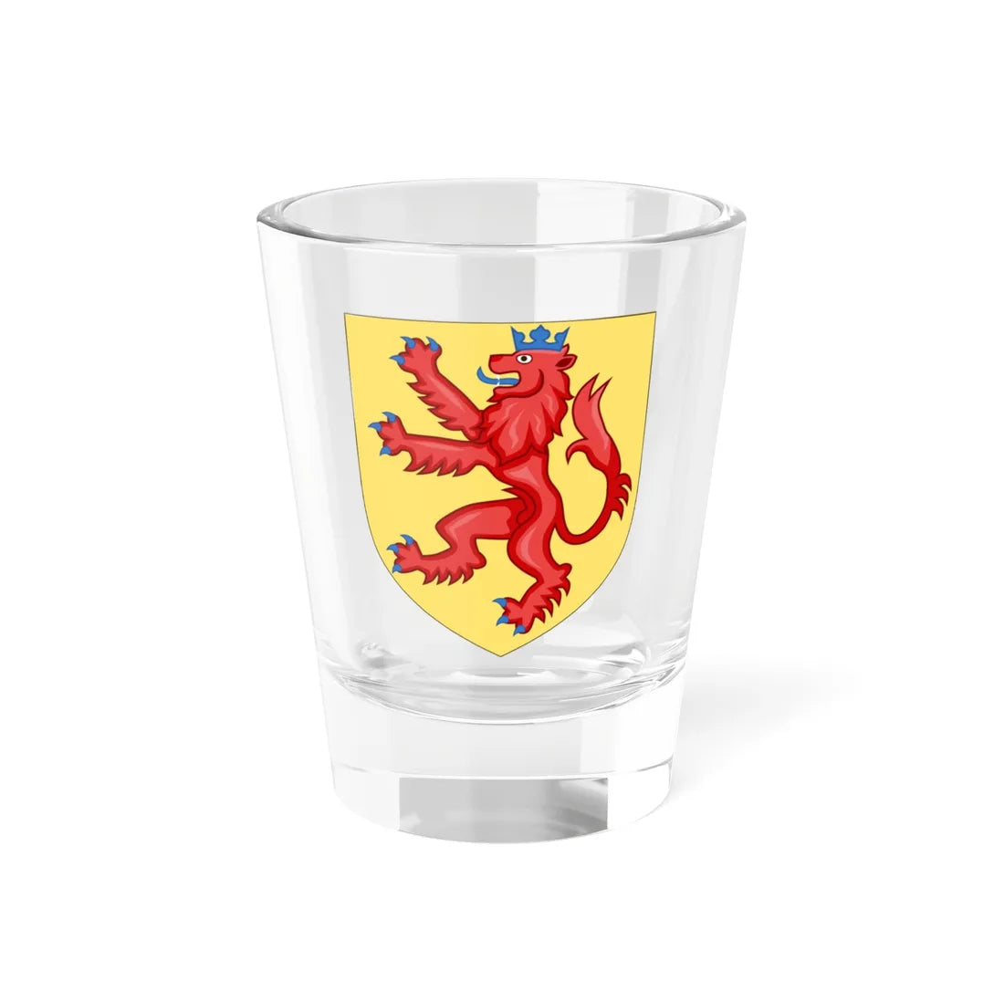 Arms of Counts of Habsbourg (Spain) (Coat of Arms) Shot Glass 1.5oz 1.5oz - Go Mug Yourself