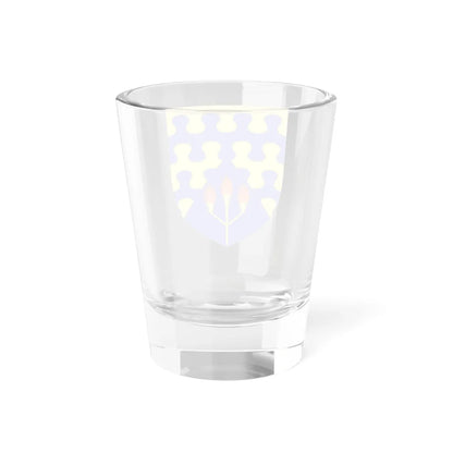 Arms of Cranfield University Escutcheon Only (United Kingdom) (Coat of Arms) Shot Glass 1.5oz - Go Mug Yourself