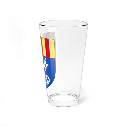 Arms of Céret (Spain) (Coat of Arms) Pint Glass 16oz - Go Mug Yourself