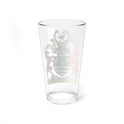 Arms of Cumberland County Council (England) (Coat of Arms) Pint Glass 16oz - Go Mug Yourself