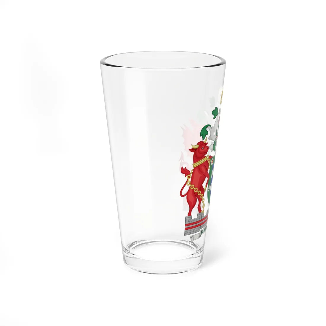 Arms of Cumbria County Council (England) (Coat of Arms) Pint Glass 16oz - Go Mug Yourself