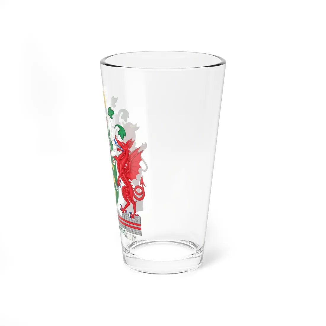 Arms of Cumbria County Council (England) (Coat of Arms) Pint Glass 16oz - Go Mug Yourself