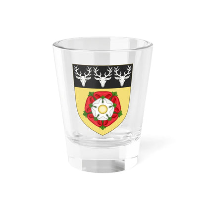 Arms of Derbyshire County Council 1937 (England) (Coat of Arms) Shot Glass 1.5oz 1.5oz - Go Mug Yourself