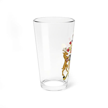 Arms of Derbyshire County Council (England) (Coat of Arms) Pint Glass 16oz - Go Mug Yourself