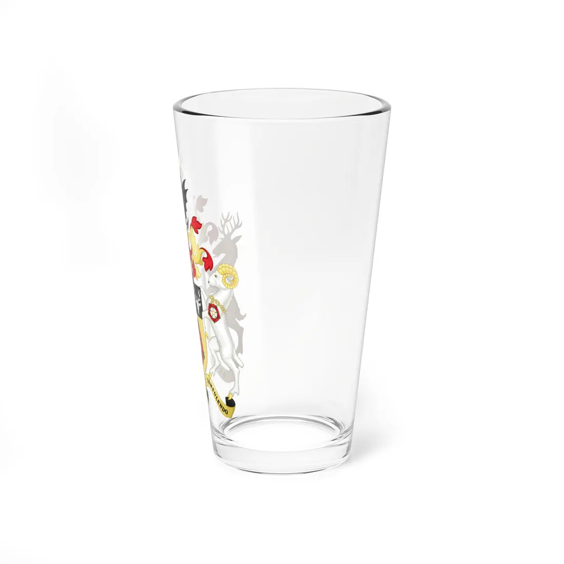 Arms of Derbyshire County Council (England) (Coat of Arms) Pint Glass 16oz - Go Mug Yourself