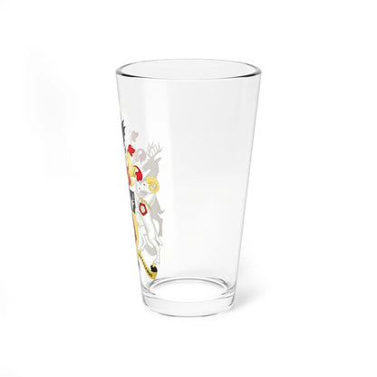 Arms of Derbyshire County Council (England) (Coat of Arms) Pint Glass 16oz - Go Mug Yourself