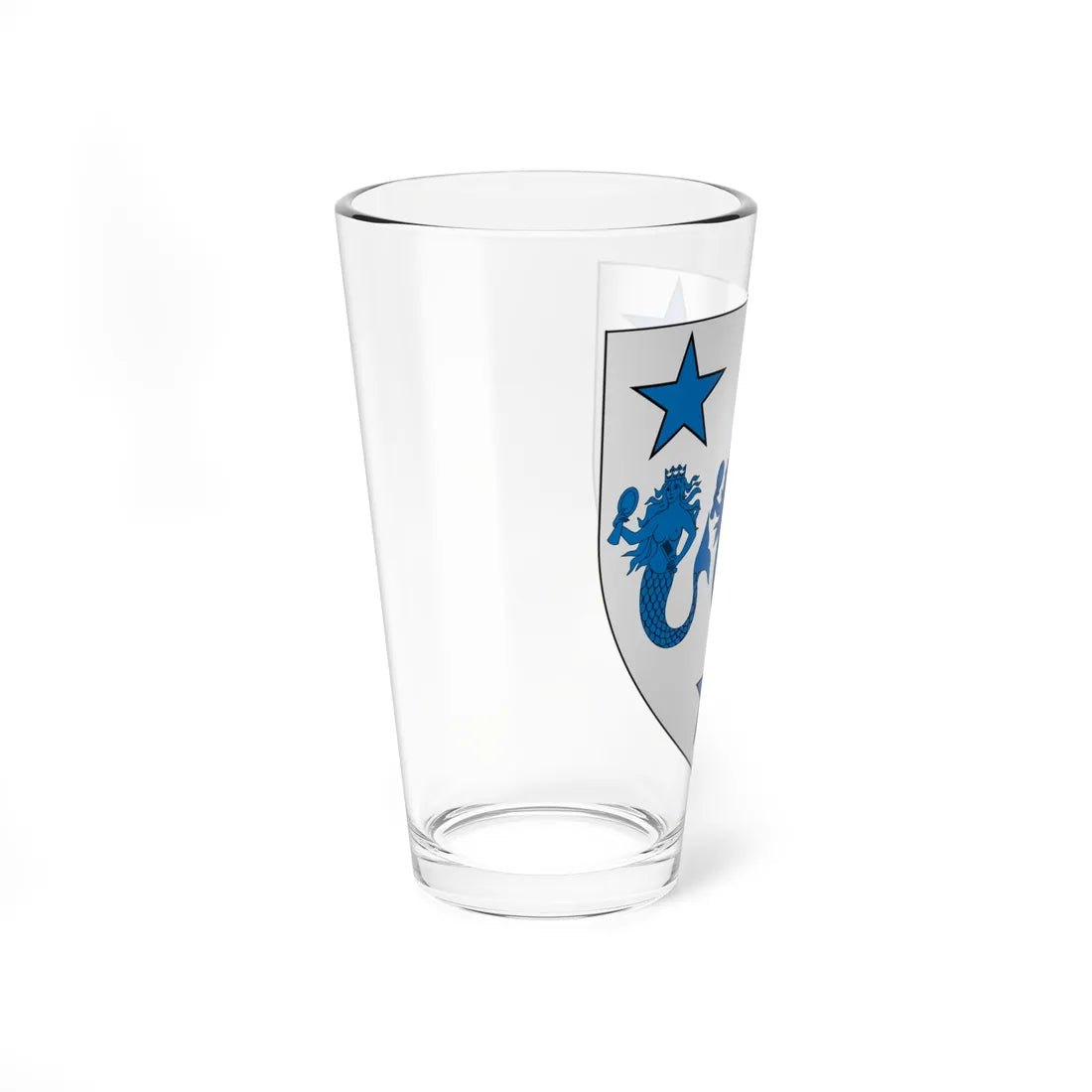 Arms of Dermot MacAuliffe (Ireland) (Coat of Arms) Pint Glass 16oz - Go Mug Yourself