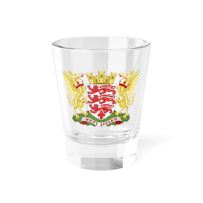 Arms of Dorset County Council (England) (Coat of Arms) Shot Glass 1.5oz 1.5oz - Go Mug Yourself
