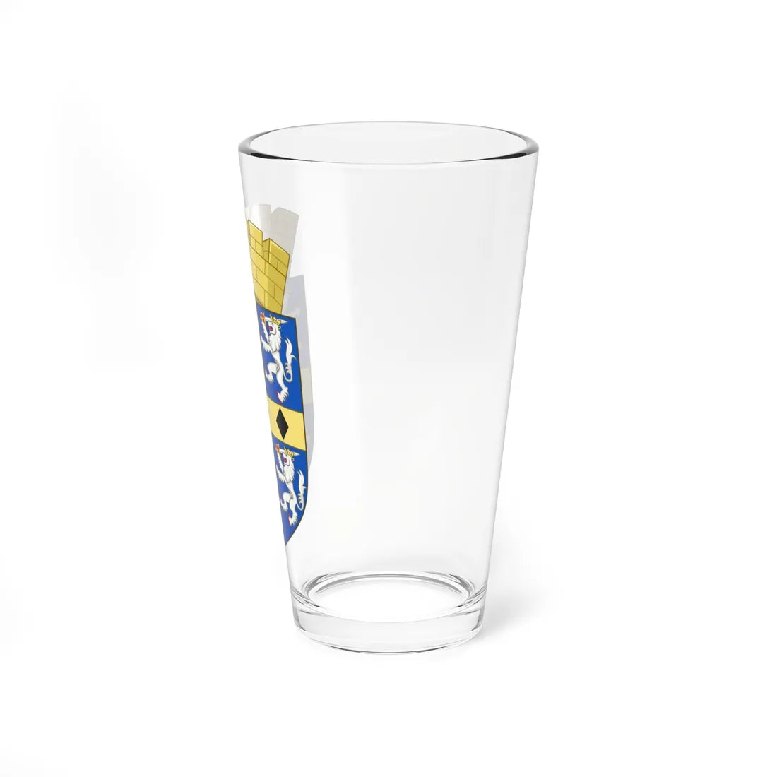 Arms of Durham County Council 1961-1974 (England) (Coat of Arms) Pint Glass 16oz - Go Mug Yourself