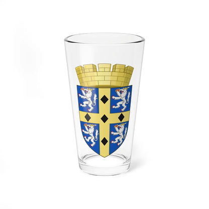 Arms of Durham County Council 1961-1974 (England) (Coat of Arms) Pint Glass 16oz - Go Mug Yourself