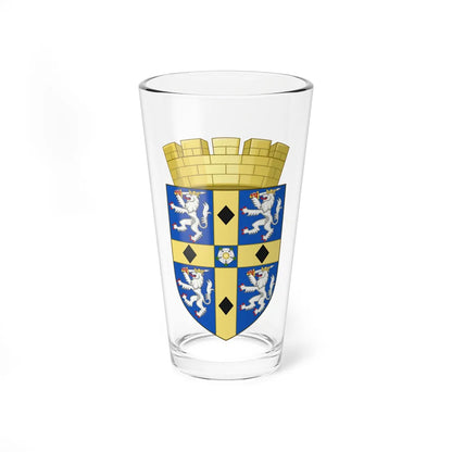 Arms of Durham County Council (England) (Coat of Arms) Pint Glass 16oz 16oz - Go Mug Yourself