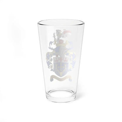 Arms of East Dorset and Wimborne District Council (England) (Coat of Arms) Pint Glass 16oz - Go Mug Yourself