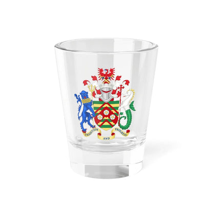 Arms of East Riding of Yorkshire Council (England) (Coat of Arms) Shot Glass 1.5oz 1.5oz - Go Mug Yourself