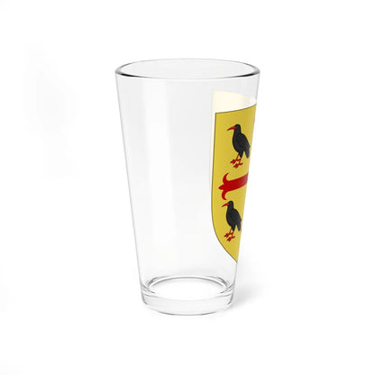 Arms of Edmund of Abingdon (England) (Coat of Arms) Pint Glass 16oz - Go Mug Yourself