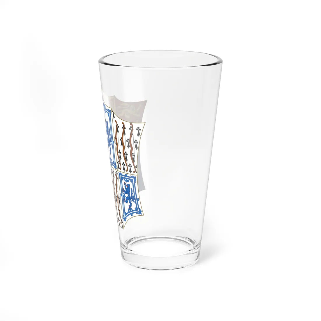 Arms of Elizabeth Bowes-Lyon (United Kingdom) (Coat of Arms) Pint Glass 16oz - Go Mug Yourself