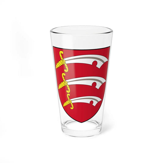 Arms of Essex (England) (Coat of Arms) Pint Glass 16oz 16oz - Go Mug Yourself
