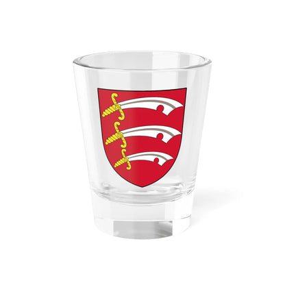 Arms of Essex (England) (Coat of Arms) Shot Glass 1.5oz 1.5oz - Go Mug Yourself