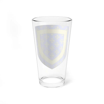 Arms of Eustace Balliol (Scotland) (Coat of Arms) Pint Glass 16oz - Go Mug Yourself