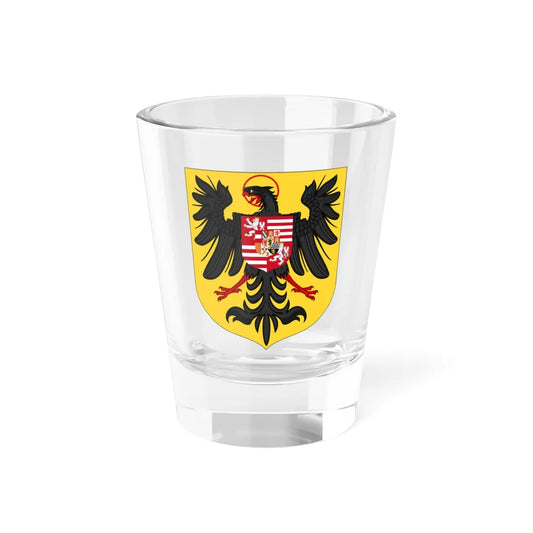 Arms of Ferdinand I and Maximilian II as Kings of the Romans (Austria) (Coat of Arms) Shot Glass 1.5oz 1.5oz - Go Mug Yourself