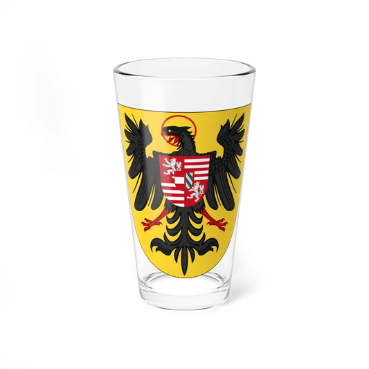 Arms of Ferdinand III and Ferdinand VI as Kings of the Romans (Austria) (Coat of Arms) Pint Glass 16oz 16oz - Go Mug Yourself