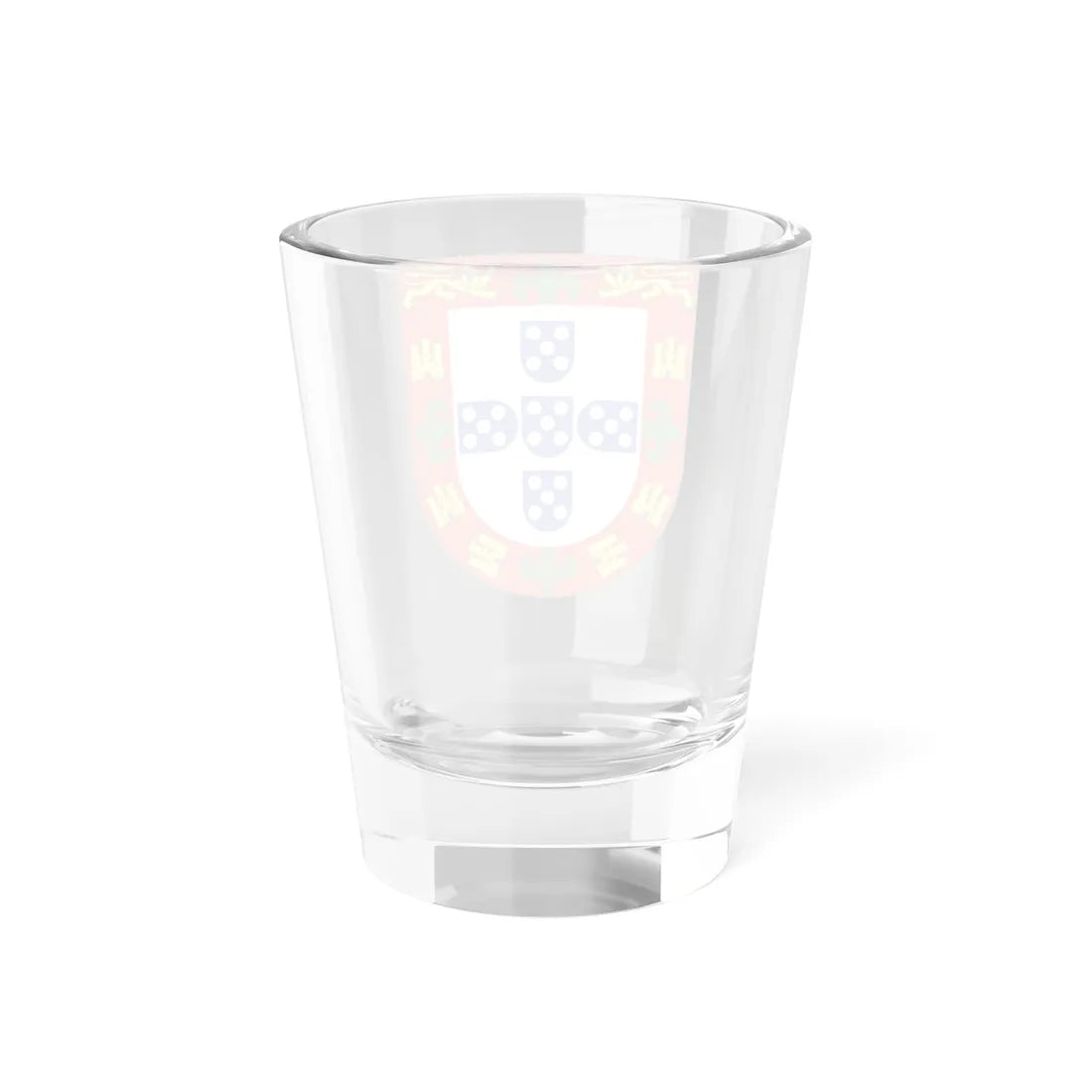 Arms of Ferdinand the Holy Prince of Portugal (Portugal) (Coat of Arms) Shot Glass 1.5oz - Go Mug Yourself