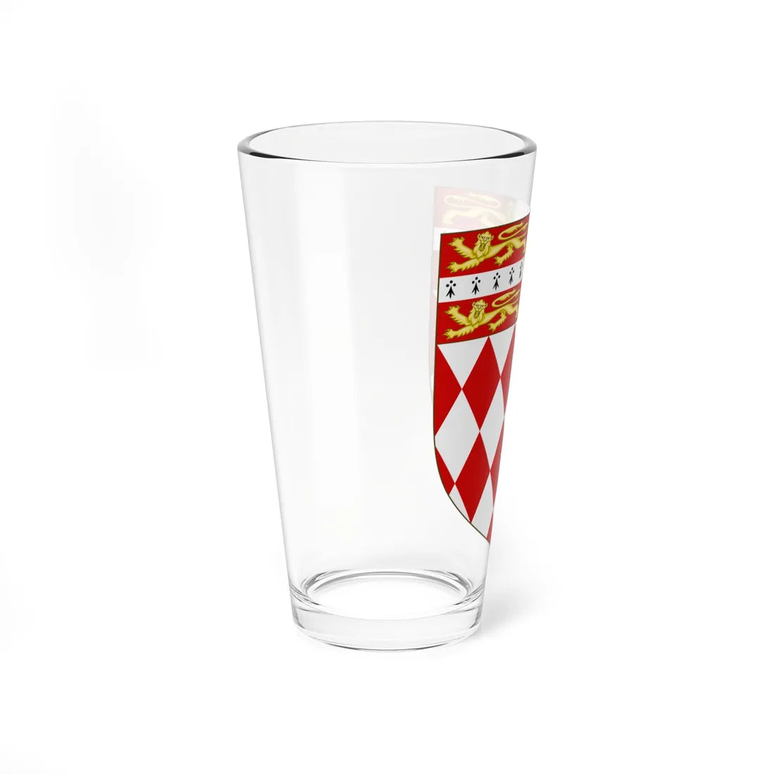 Arms of Fitzwilliam College Cambridge (England) (Coat of Arms) Pint Glass 16oz - Go Mug Yourself