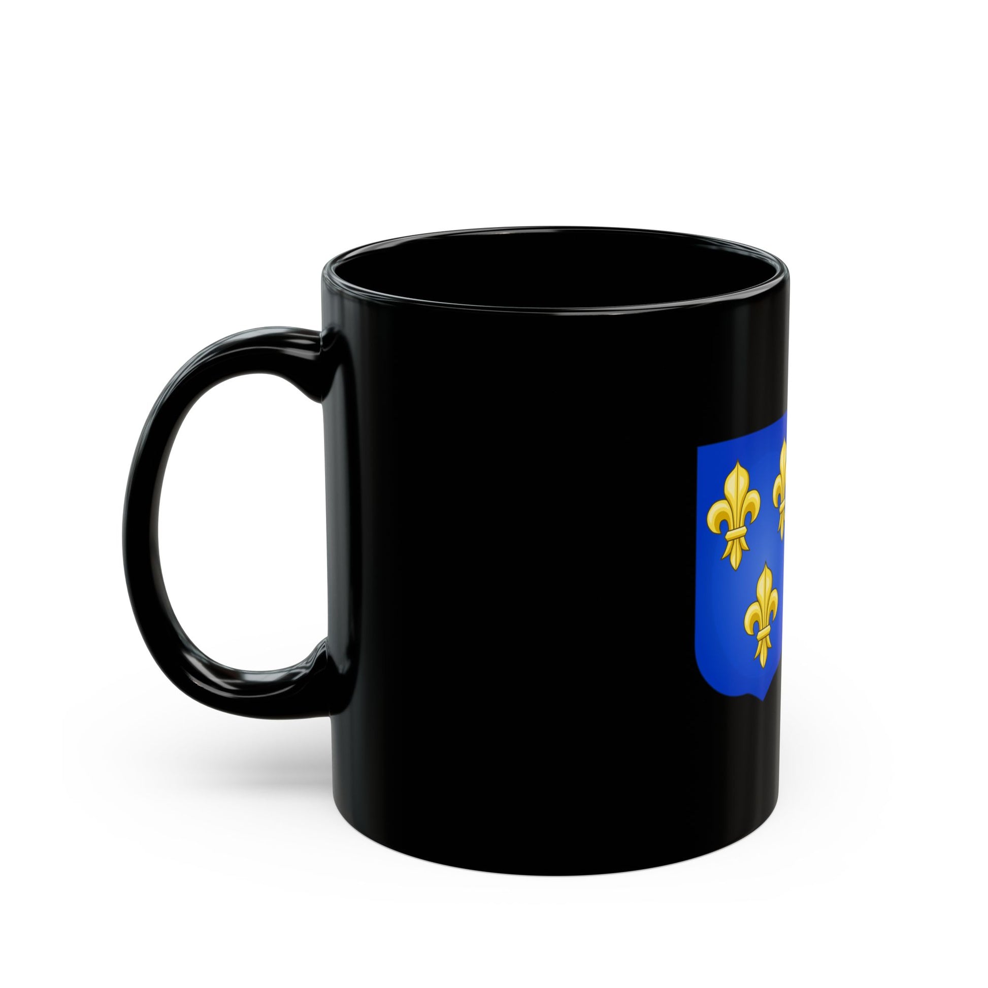 Arms of France and Navarre (1589-1790) - Black Coffee Mug-Go Mug Yourself