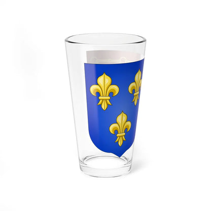 Arms of France and Navarre 1589-1790 (Spain) (Coat of Arms) Pint Glass 16oz - Go Mug Yourself