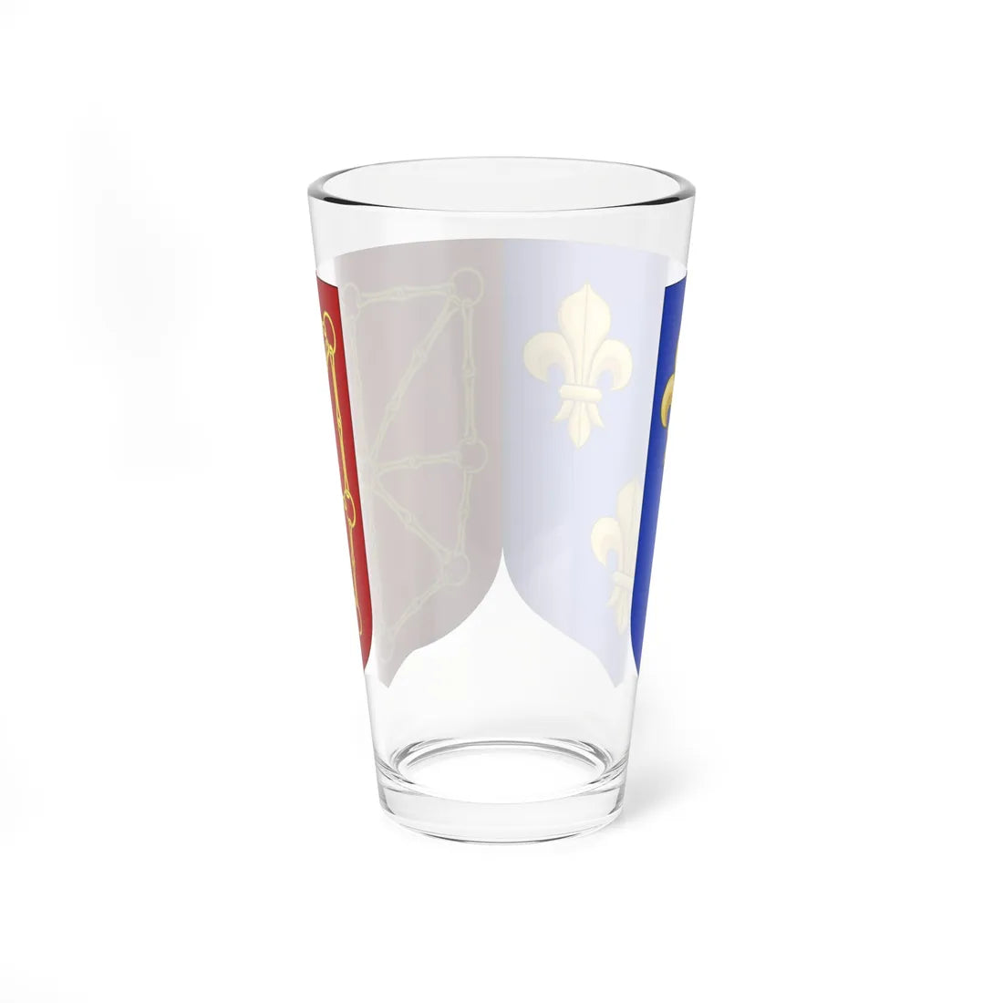 Arms of France and Navarre 1589-1790 (Spain) (Coat of Arms) Pint Glass 16oz - Go Mug Yourself