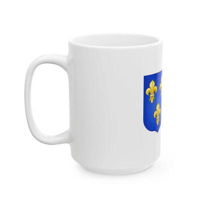 Arms of France and Navarre (1589-1790) - White Coffee Mug-Go Mug Yourself