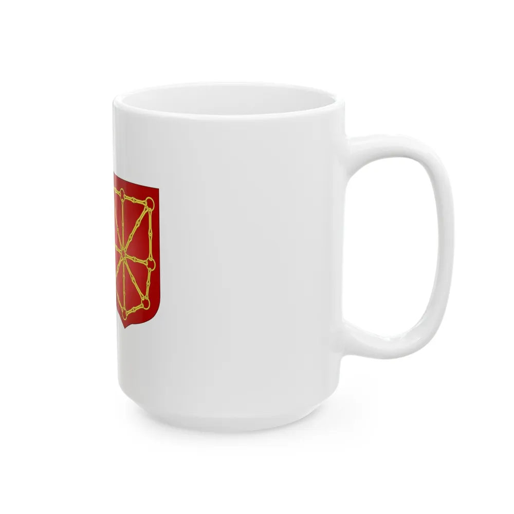 Arms of France and Navarre (1589-1790) - White Coffee Mug-Go Mug Yourself